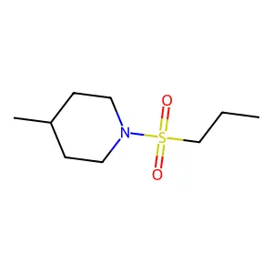 4-Methyl-1-propylsulfonylpiperidine structure