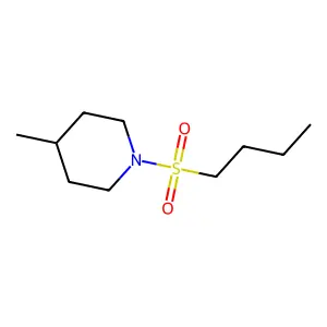 1-(Butylsulfonyl)-4-methylpiperidine structure