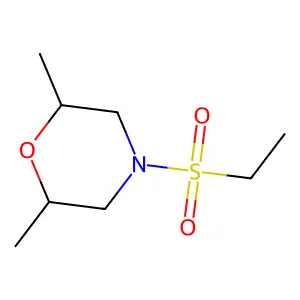 4-(Ethylsulfonyl)-2,6-dimethylmorpholine structure