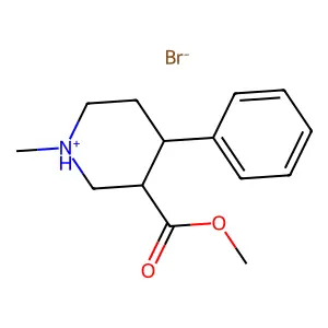Nipecotic acid, 1-methyl-4-phenyl-, methyl ester, hydrobromide, (Z)-(+-)- structure