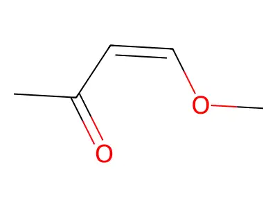 (3E)-4-Methoxy-3-buten-2-one structure
