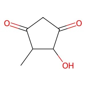 4-Hydroxy-5-methylcyclopentane-1,3-dione structure