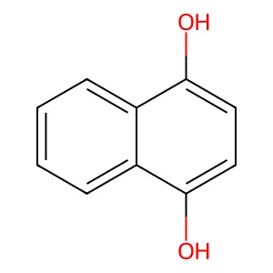 1,4-萘二酚 structure