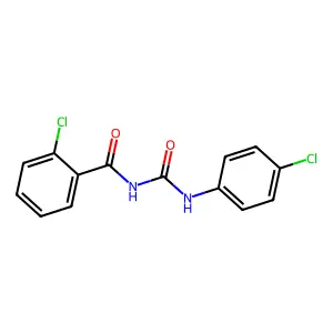 1-(2-Chlorobenzoyl)-3-(4-chlorophenyl)urea structure