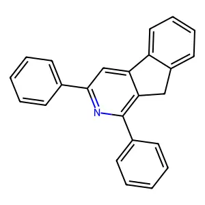 1,3-Diphenyl-9H-indeno[2,1-c]pyridine structure