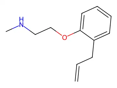 2-(2-Allylphenoxy)-N-methylethanamine structure