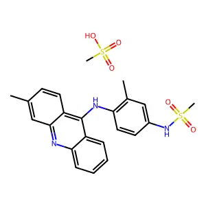 Methanesulfonamide, monomethanesulfonate structure