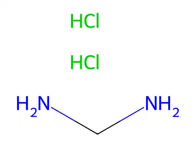 Methanediamine dihydrochloride structure
