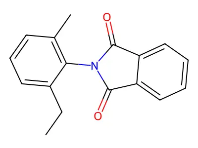 1H-Isoindole-1,3(2H)-dione, 2-(2-ethyl-6-methylphenyl)- structure