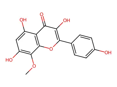 8-Methoxykaempferol structure