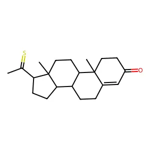 20-Thioxopregn-4-en-3-one structure
