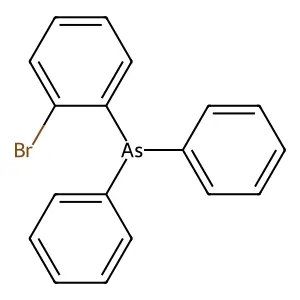 o-Bromophenyl-diphenyl arsine structure