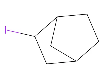 Bicyclo(2.2.1)heptane, 2-iodo-, endo- structure
