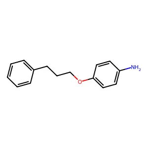 Aniline, p-(3-phenylpropoxy)- structure