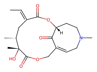 Crotaverrine structure