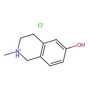 6-Isoquinolinol, 1,2,3,4-tetrahydro-2-methyl-, hydrochloride structure