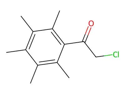 2-Chloro-1-(pentamethylphenyl)ethanone structure