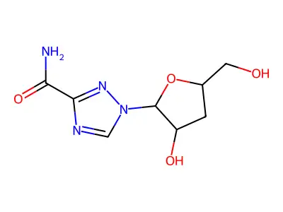 3'-Deoxyribavirin structure