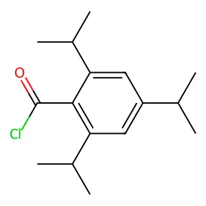 2,4,6-三异丙基苯甲酰氯 structure