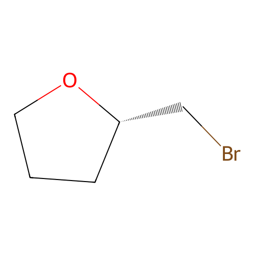 (2S)-2-(bromomethyl)oxolane structure