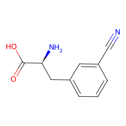 3-Cyanophenylalanine structure