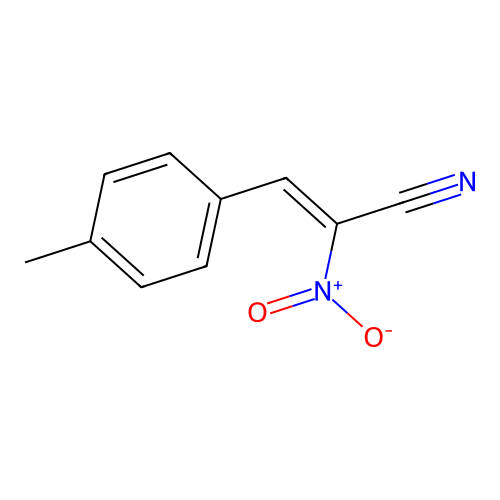 3-(4-Methylphenyl)-2-nitroprop-2-enenitrile structure