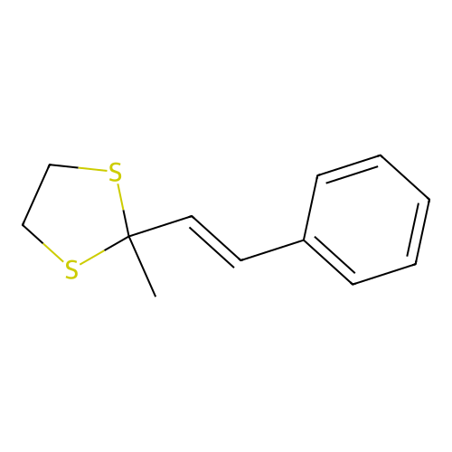 1,3-Dithiolane, 2-methyl-2-styryl- structure