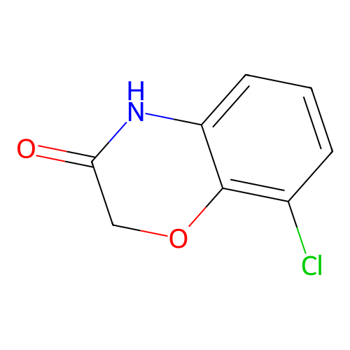 8-Chloro-2H-1,4-benzoxazin-3(4H)-one structure
