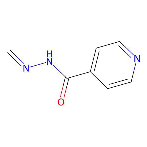 n'-Methylidenepyridine-4-carbohydrazide structure