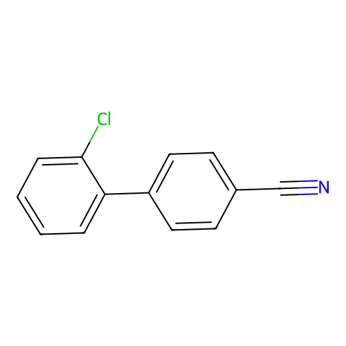 2'-Chloro-biphenyl-4-carbonitrile structure