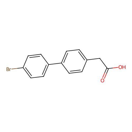 4'-Bromo-4-carboxymethylbiphenyl structure