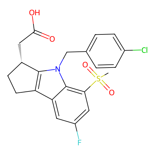 Laropiprant structure