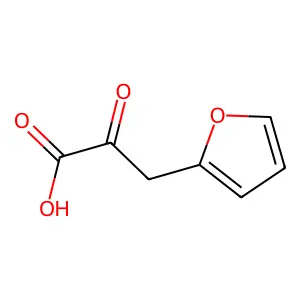 3-(Furan-2-yl)-2-oxopropanoic acid structure