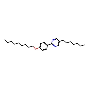 5-Heptyl-2-[4-(nonyloxy)phenyl]pyrimidine structure
