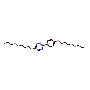 5-Nonyl-2-(4-(octyloxy)phenyl)pyrimidine structure