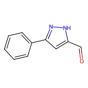 5-Phenyl-1H-pyrazole-3-carbaldehyde structure