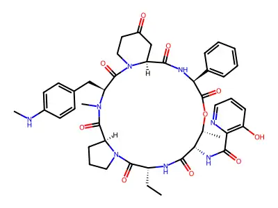 Pristinamycin IB structure