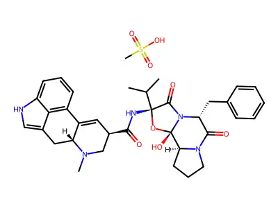 Ergocristine methanesulfonate structure