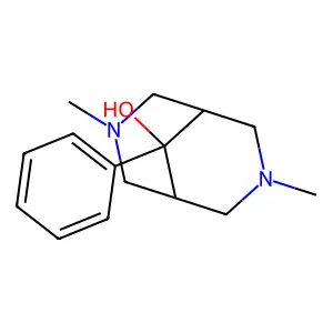 3,7-Dimethyl-9-phenyl-3,7-diazabicyclo[3.3.1]nonan-9-ol structure