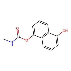 1-(N-甲基氨基甲酸酯)-1,5-萘二酚 structure