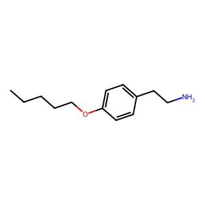 2-(4-戊氧基苯基)乙胺 structure