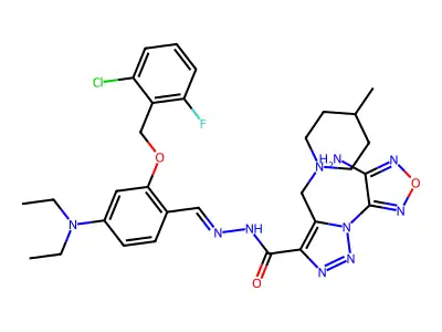 Guanidine, [3-(2-chlorophenoxy)propyl]-, acetate structure