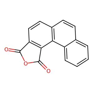 Phenanthro(3,4-c)furan-1,3-dione structure