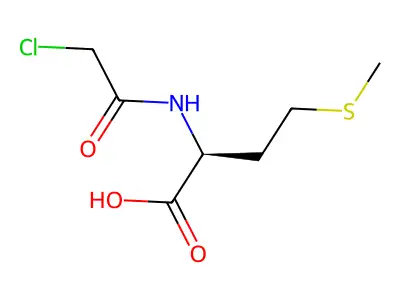 Chloroac-met-OH structure