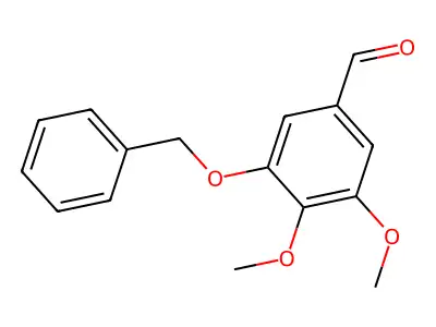 3-Benzyloxy-4,5-dimethoxy-benzaldehyde structure