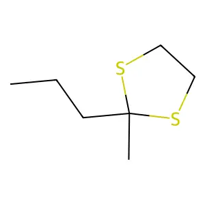 1,3-Dithiolane, 2-methyl-2-propyl- structure