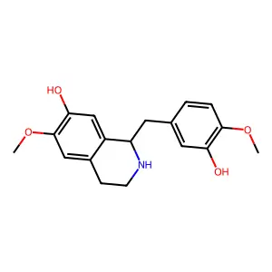 (R)-Norreticuline structure