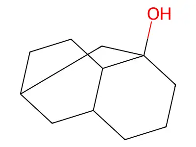 1,6-Methanonaphthalen-1(2H)-ol, octahydro- structure