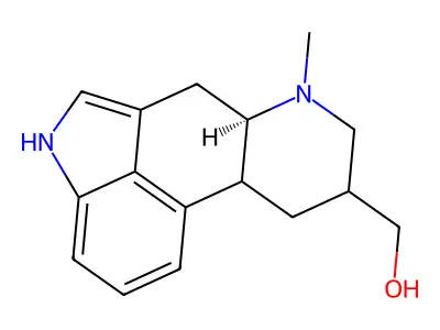 Dihydroelymoclavine structure