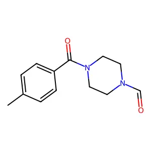4-(4-Methylbenzoyl)piperazine-1-carbaldehyde structure